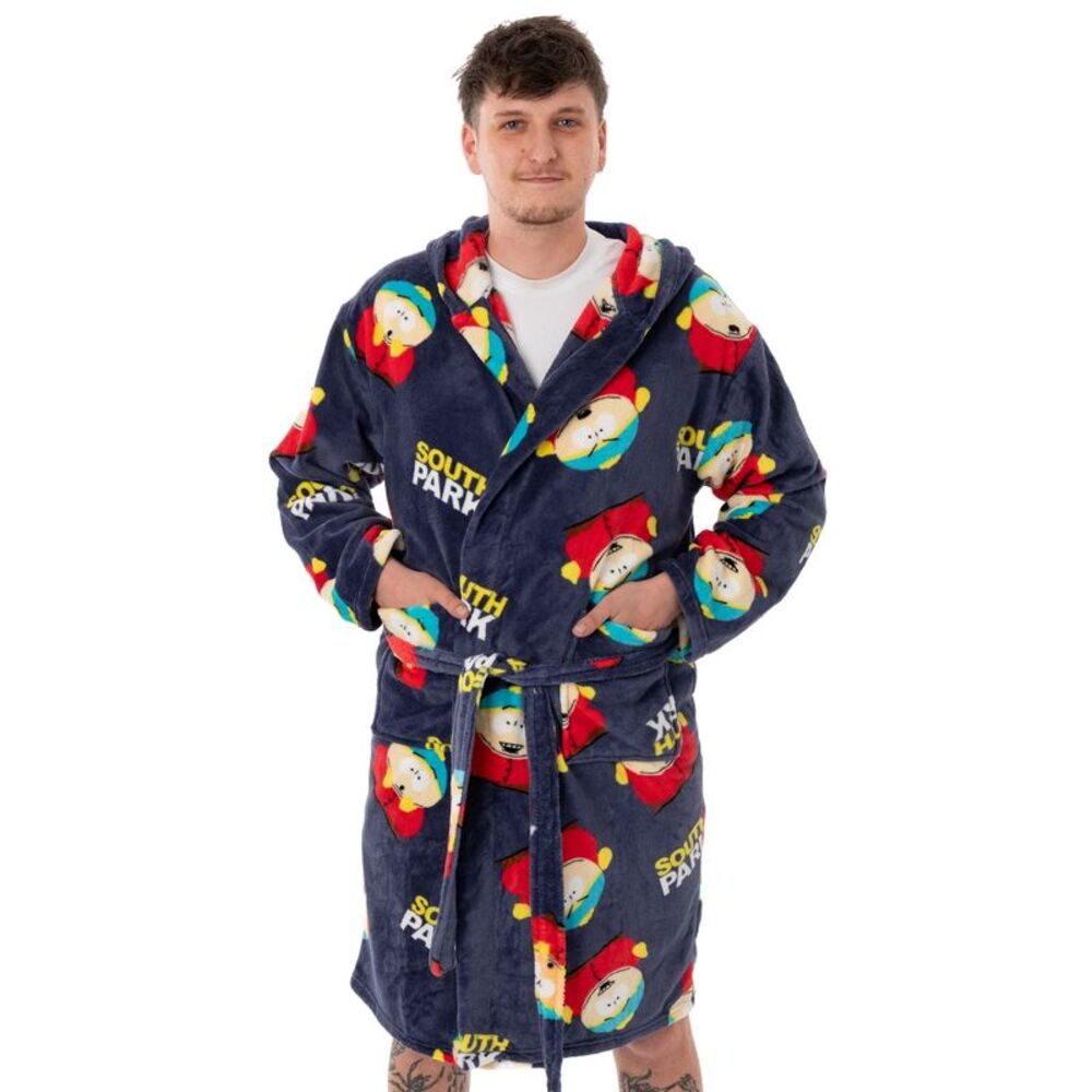 South Park Mens Eric Cartman  Robe / Navy